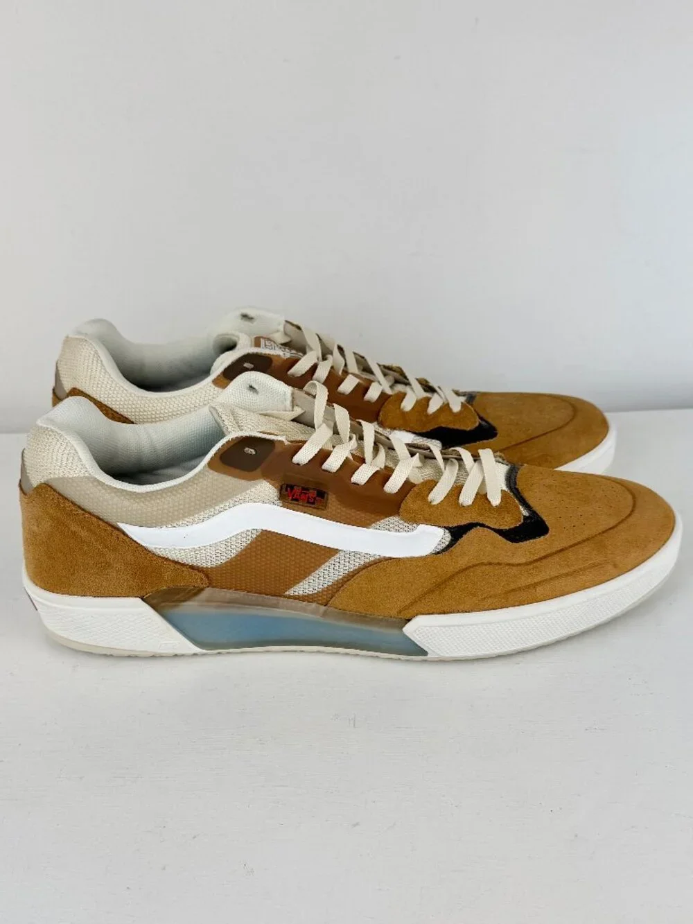 Men's 13 - VANS Ave 2.0 Skateboarding Sneakers in Brown Sugar